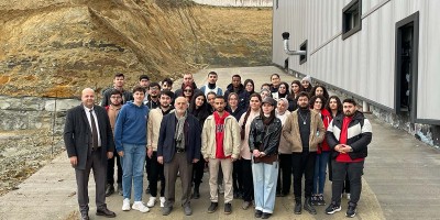 SUBÜ Öğrenci Topluluğu Organize Sanayi Bölgemizi ziyaret etti.